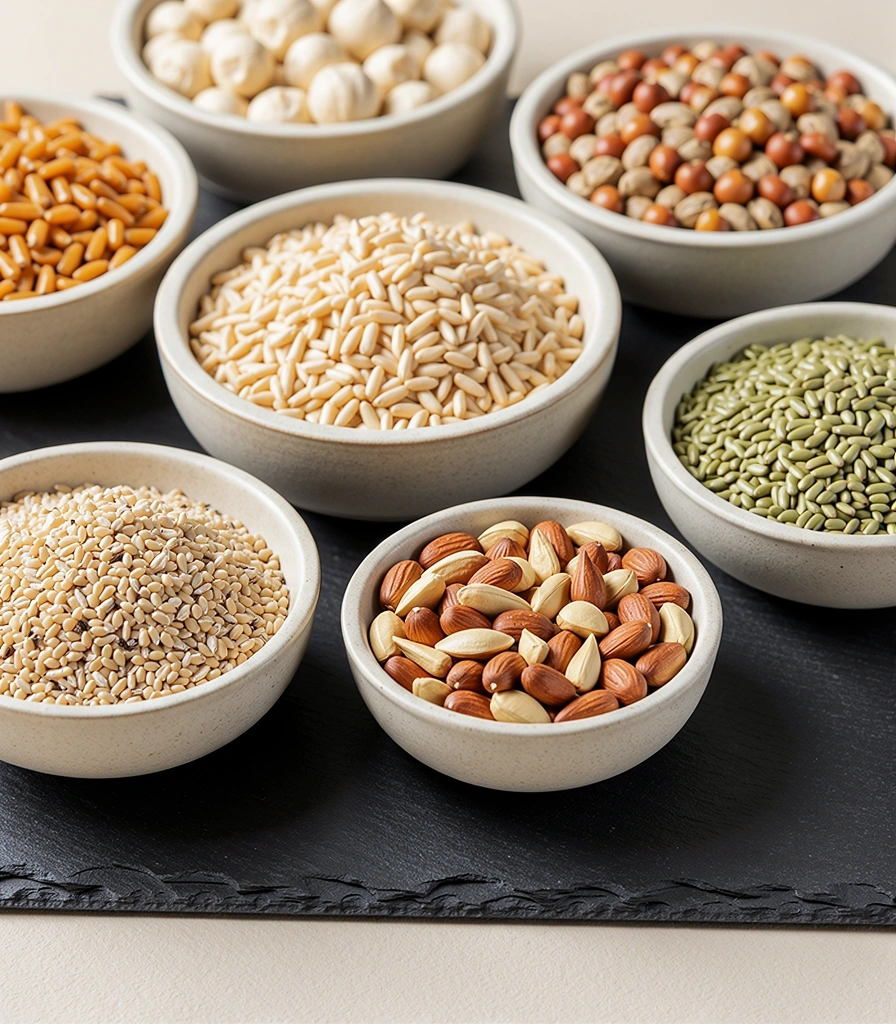 Superalimentos y granos integrales